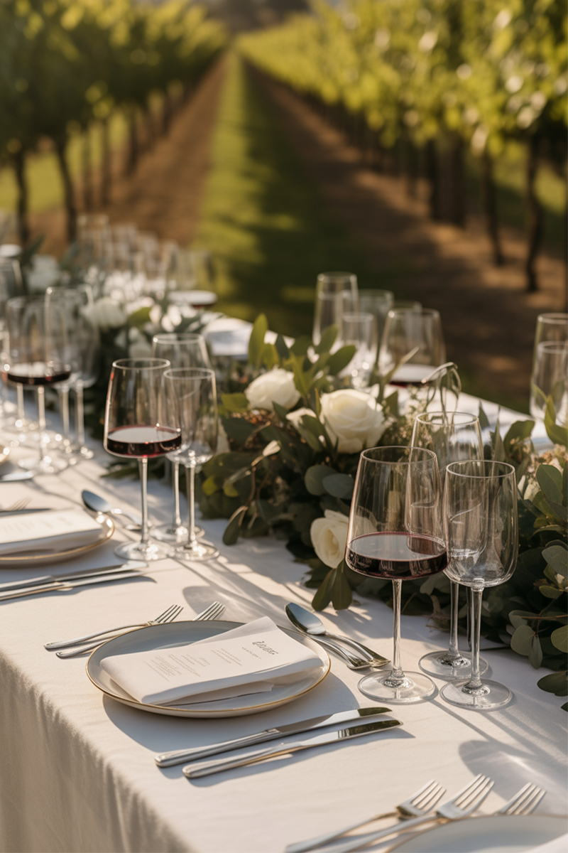 Monica Indaco, Event & Wedding Wine Planner, crea banchetti d'autore a Roma e territori vitivinicoli.